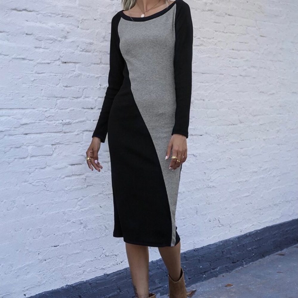 Sweater dress